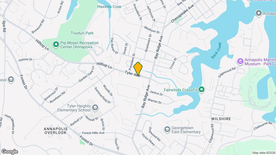 1003 Tyler Ave Mapa y Detalles de la Ubicación