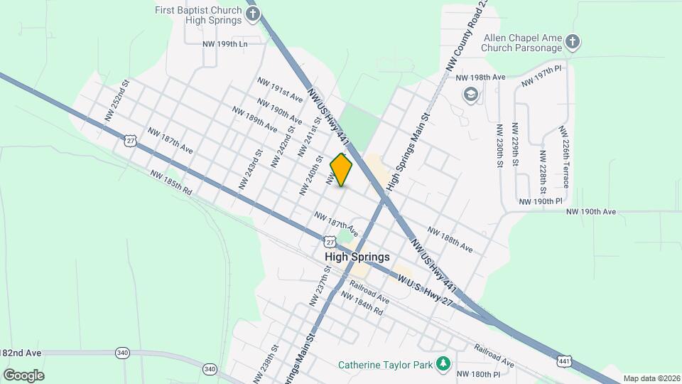 18780 NW 238 Ave Map and Location Details