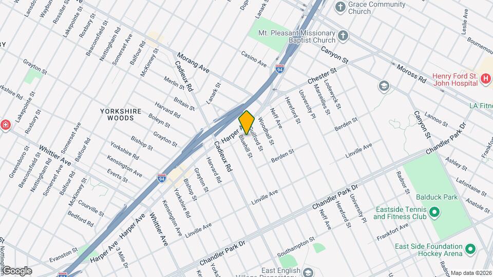 6304 Bluehill St Map and Location Details