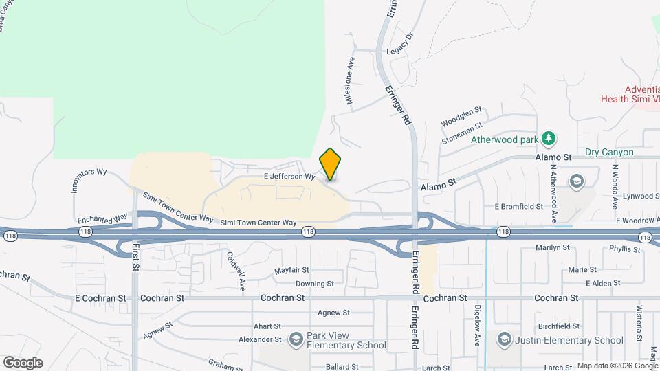 Jefferson at Simi Valley Map and Location Details