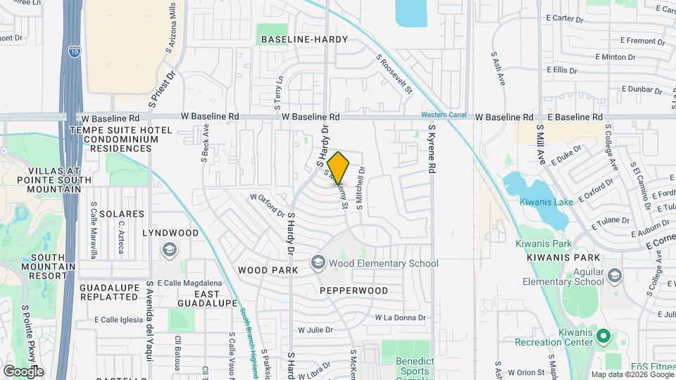 805 W Harvard Dr Map and Location Details