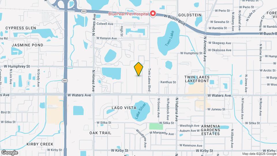 8507 Claonia St Map and Location Details