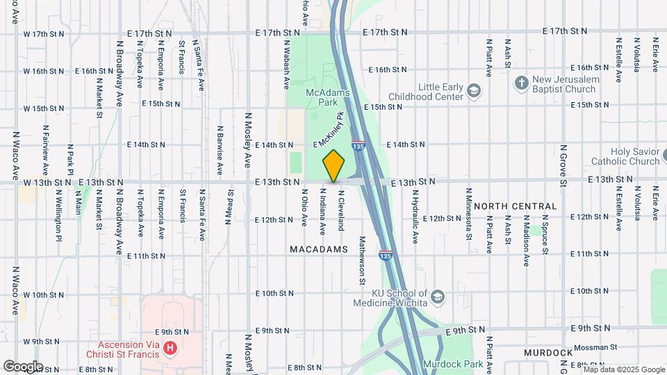 1355 N Cleveland Map and Location Details