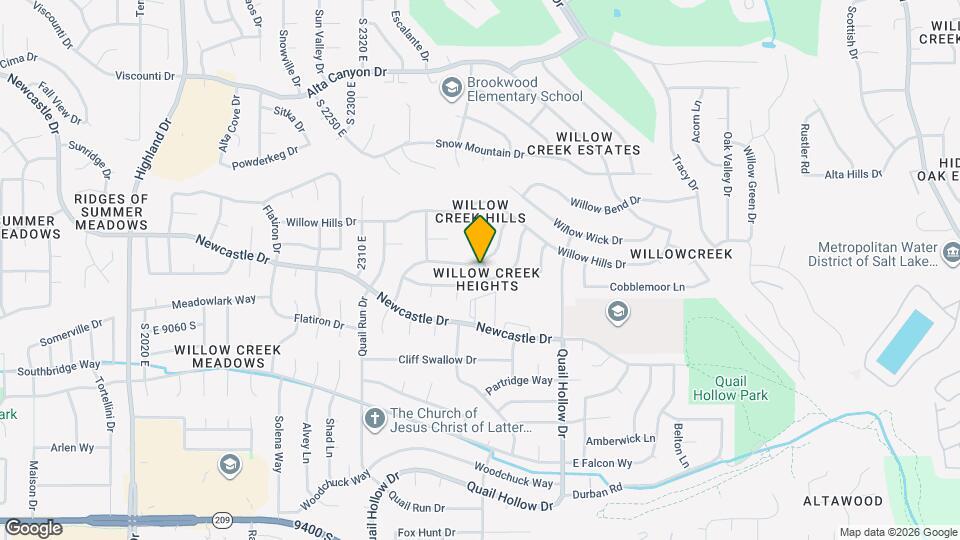 8942 Taft Hill Dr Map and Location Details