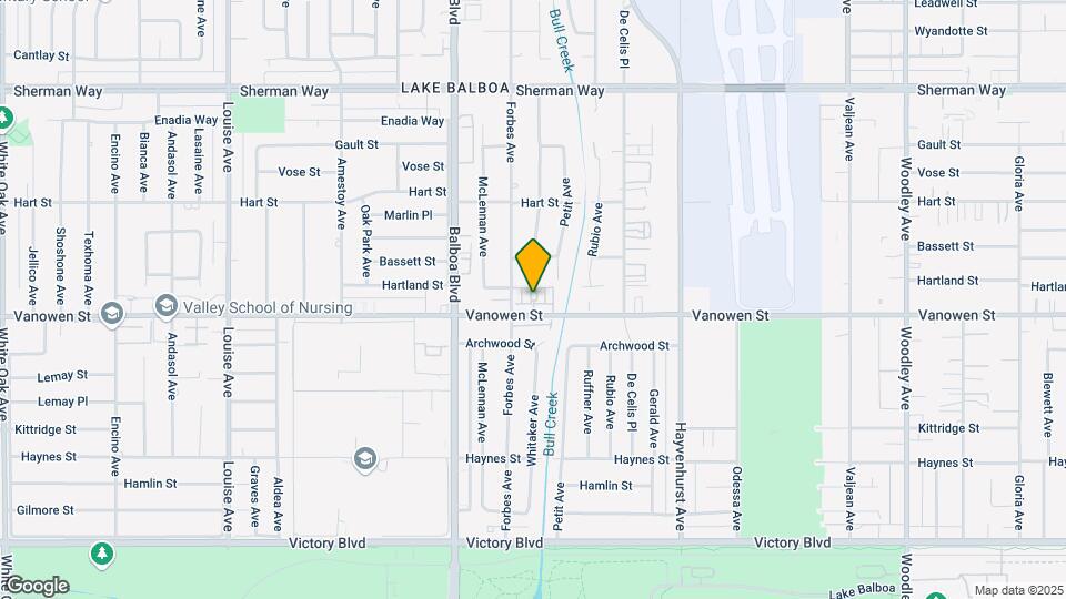 16739 Vanowen St-Unit -108 Map and Location Details