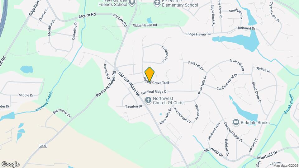 7009 Poplar Grove Trail Map and Location Details