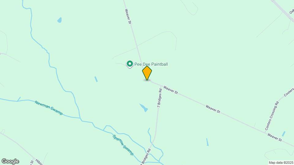 1105 Weaver St Map and Location Details