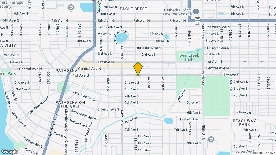6266 1st Ave S, Unit Apartment complex Map and Location Details