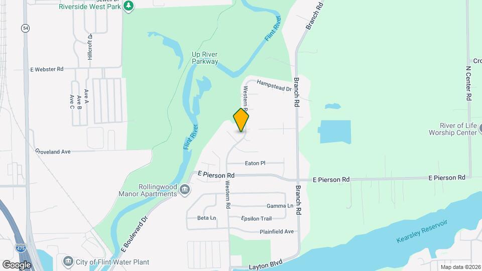 5501 Western Rd Map and Location Details