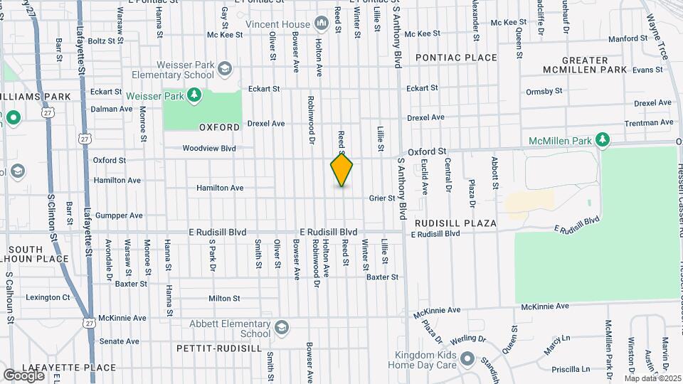 3618 Reed St Map and Location Details