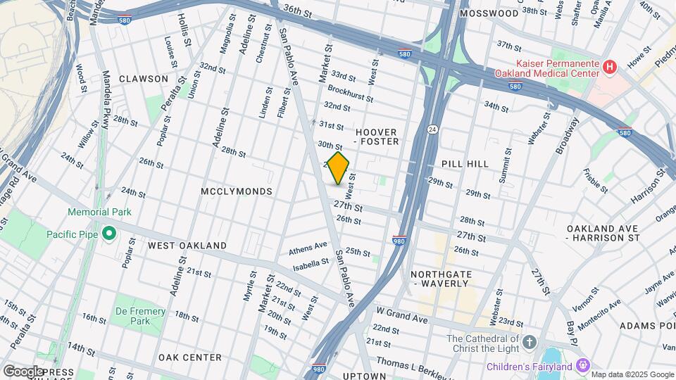 827-833 28th St Mapa y Detalles de la Ubicación