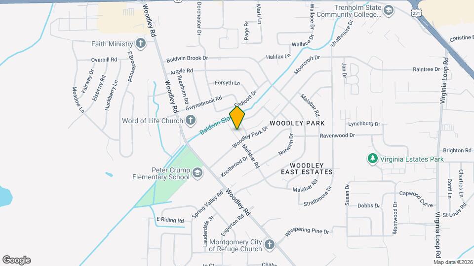 3429 Malabar Rd Map and Location Details