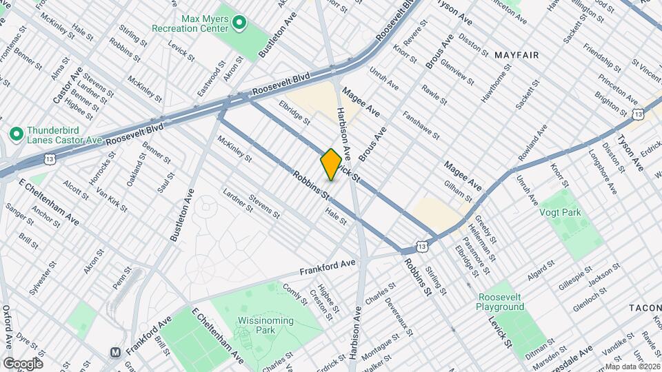 6319 Mershon St Mapa y Detalles de la Ubicación
