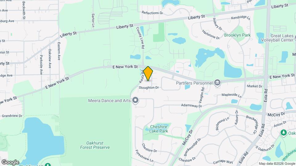 343 Abington Woods Dr Map and Location Details