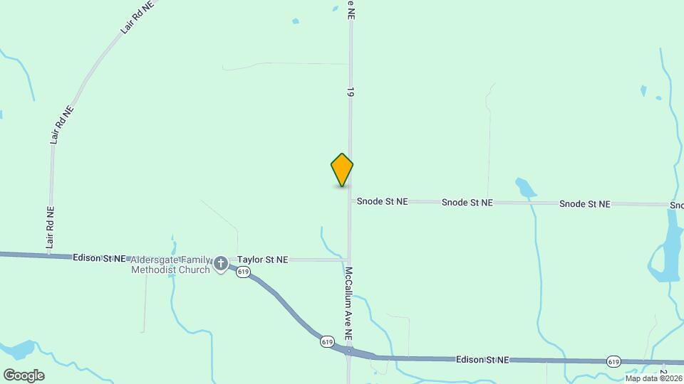 12533 McCallum Ave NE Map and Location Details