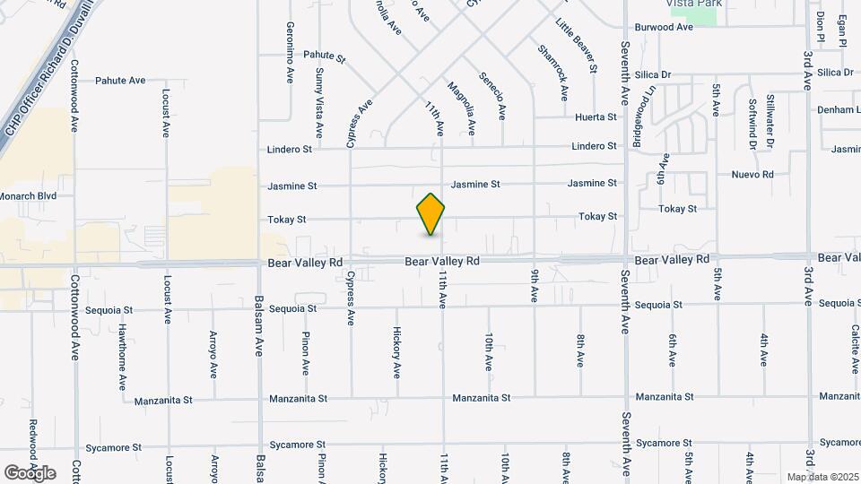 15682 Bear Valley Rd Mapa y Detalles de la Ubicación