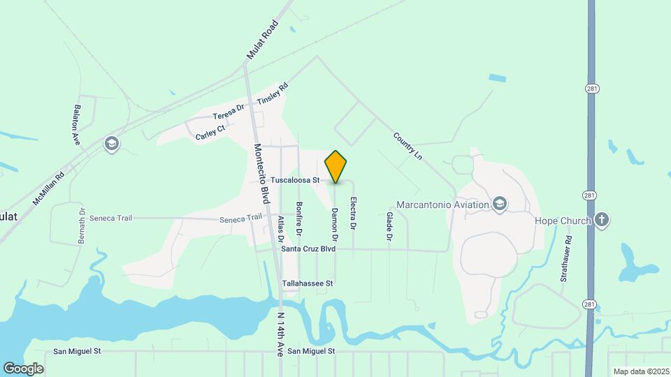 3294 Damon Dr Map and Location Details