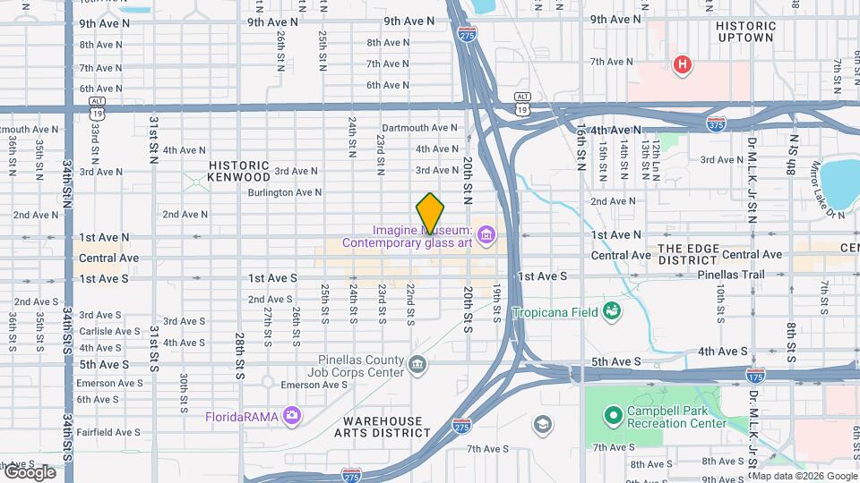 2120 1st Ave N Map and Location Details