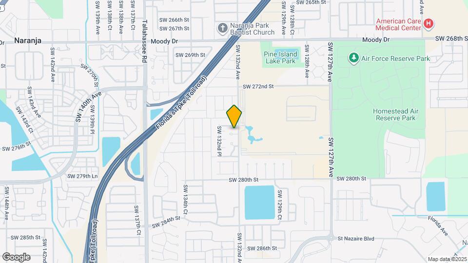 13203 SW 276th Terrace Map and Location Details