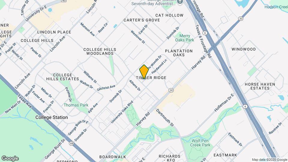 1002 Hardwood Ln, Unit 0412-D Map and Location Details
