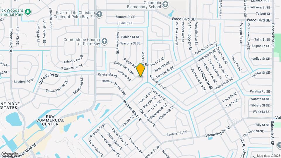 1586 Wacker Ave SE Map and Location Details