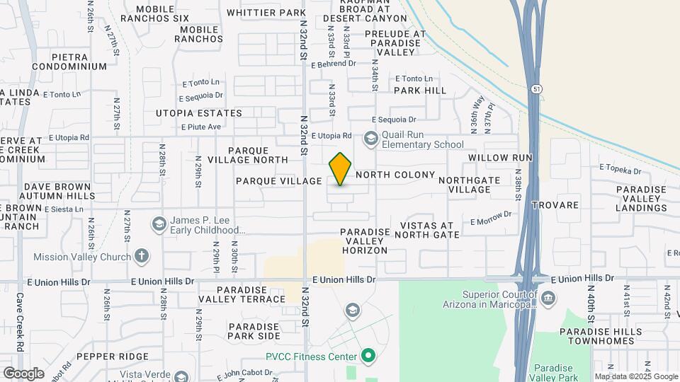 3302 E Taro Ln Map and Location Details