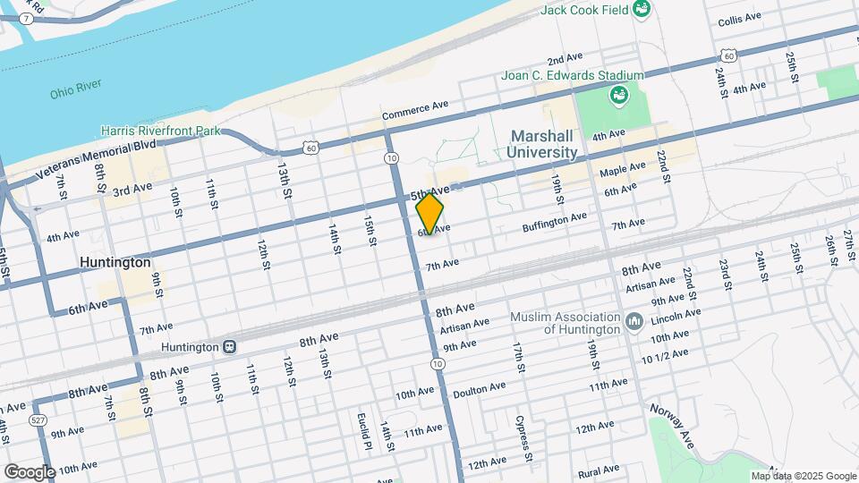 1619 6th Ave Map and Location Details