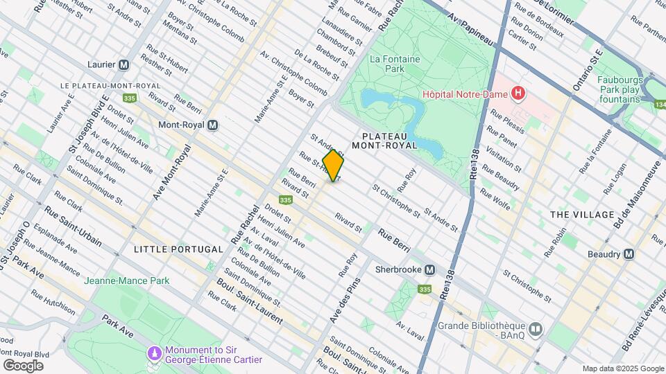 Résidences Châteaubriand Map and Location Details