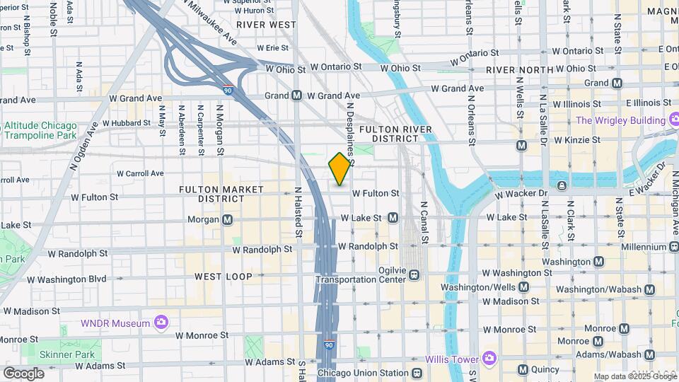 650 W Fulton St Map and Location Details