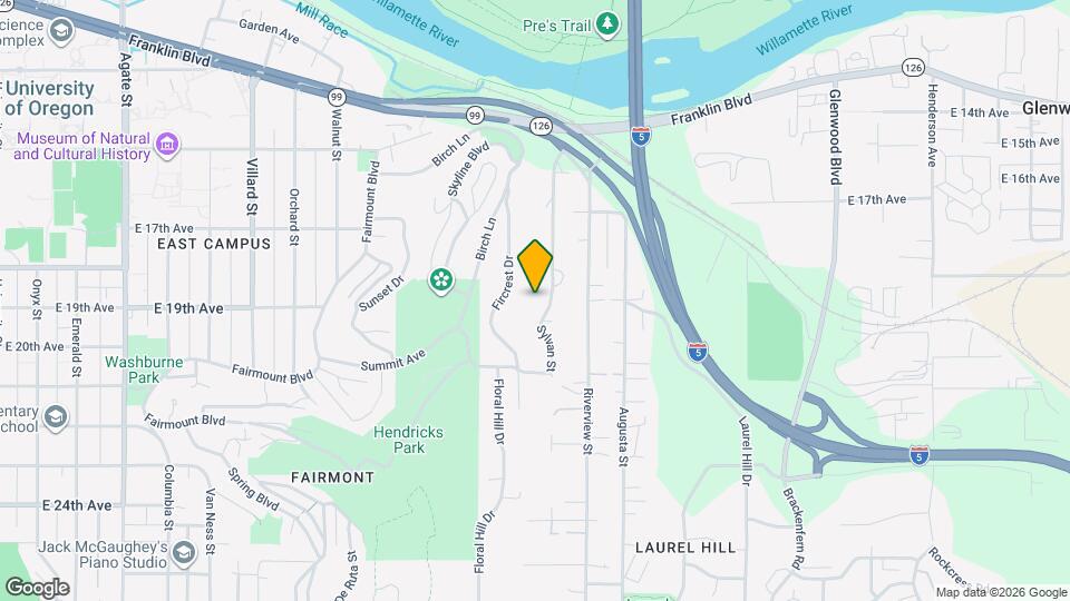 1800 Sylvan St Map and Location Details