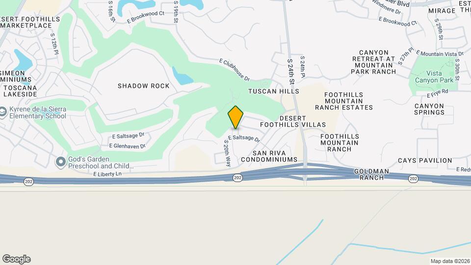 16666 S 21st St Map and Location Details