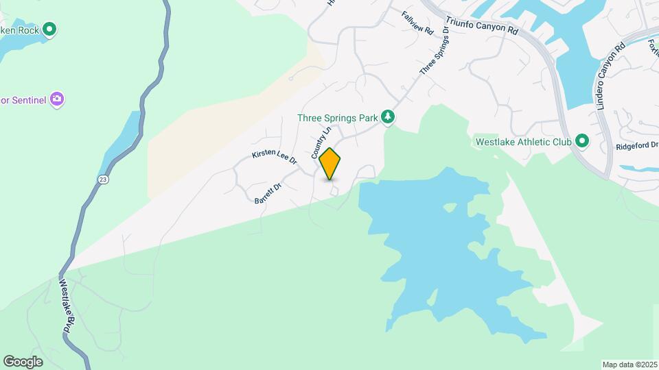 2521 Sandycreek Dr Map and Location Details