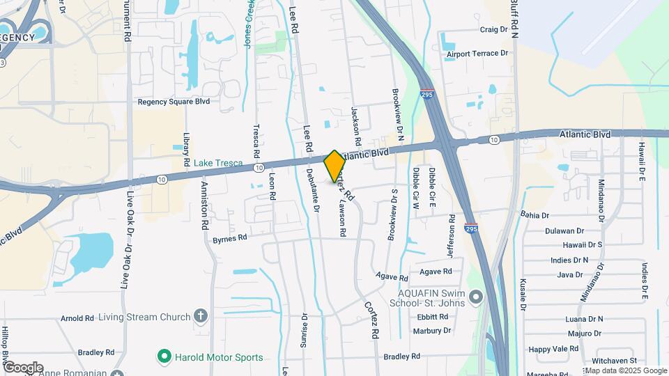 1654 Cortez Rd Map and Location Details