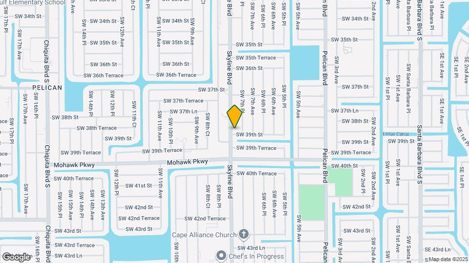 727 SW 39th St Map and Location Details