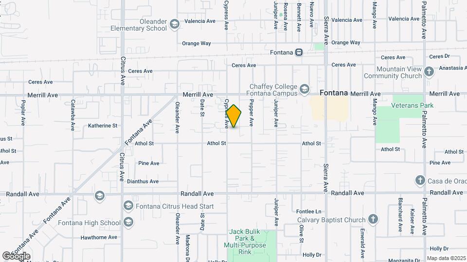 9044 Chantry Ave Map and Location Details