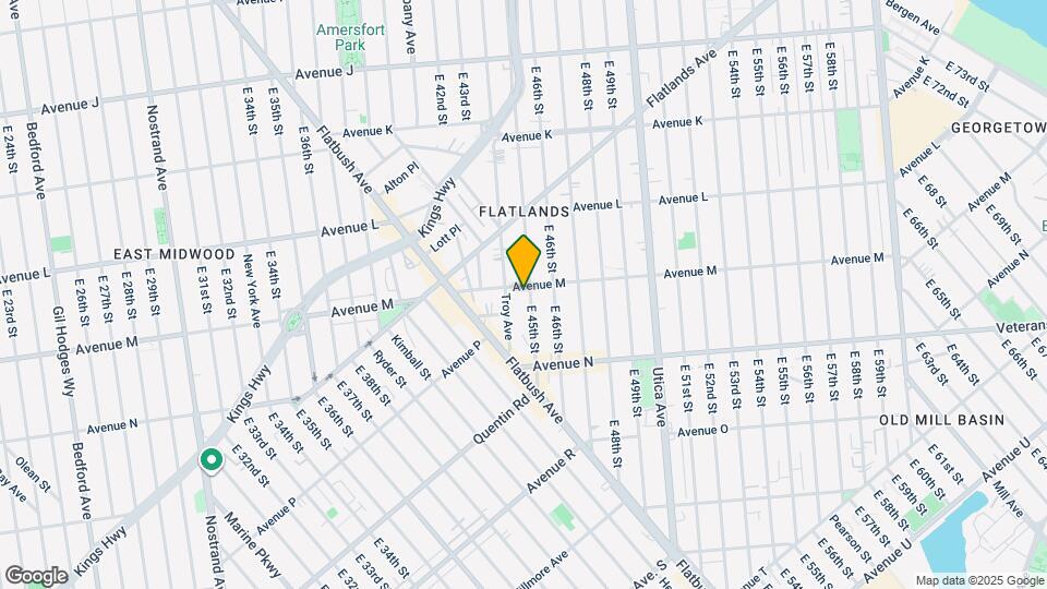 4422 Avenue M Map and Location Details