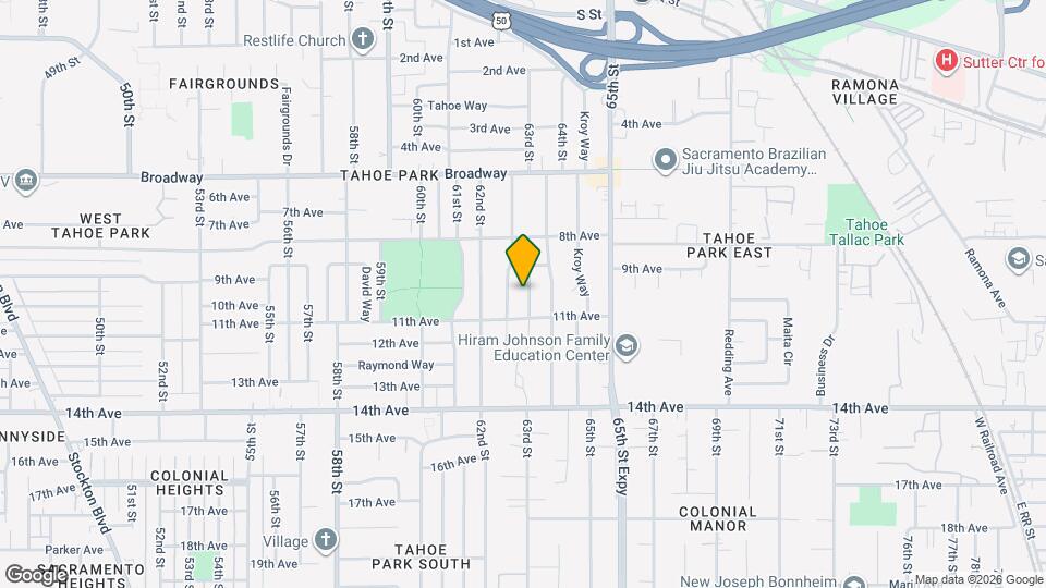 3500 Marjorie Way Map and Location Details