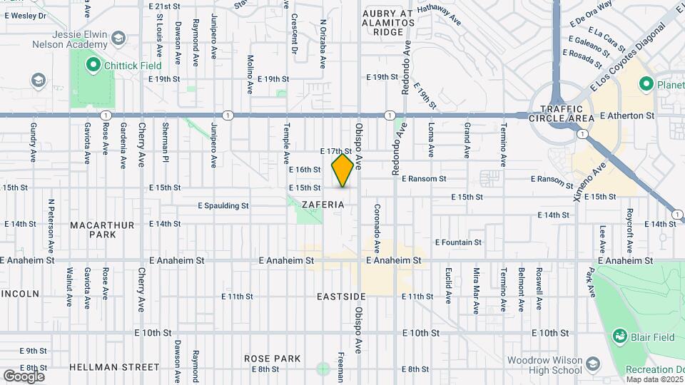 3100 E 15th St Map and Location Details