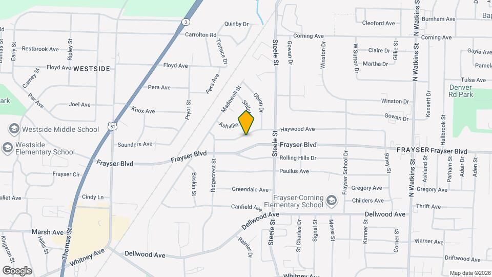 1391 Haywood Ave Map and Location Details