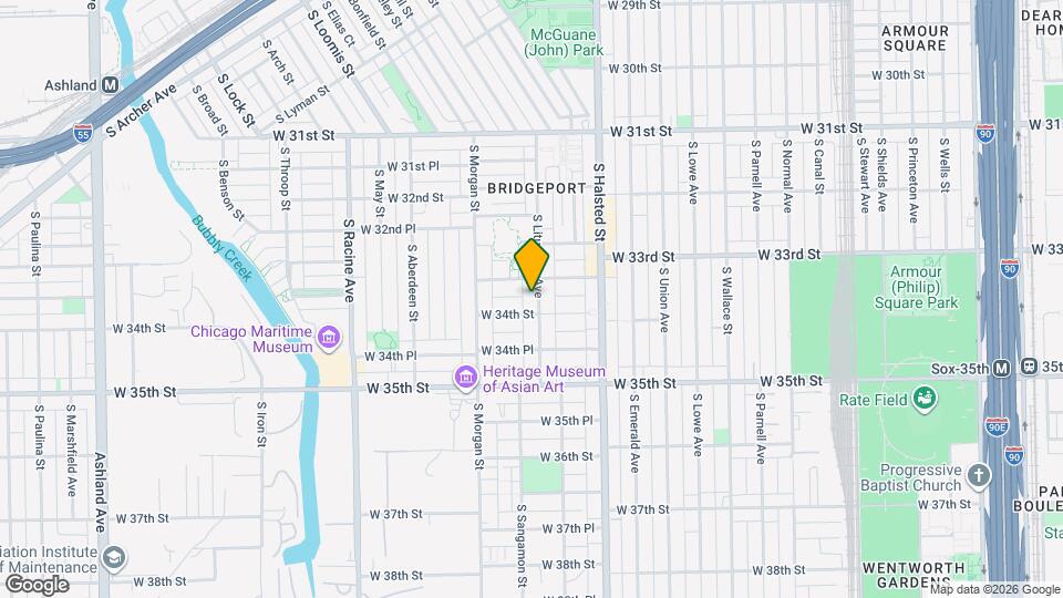 3354 S Lituanica Ave Map and Location Details