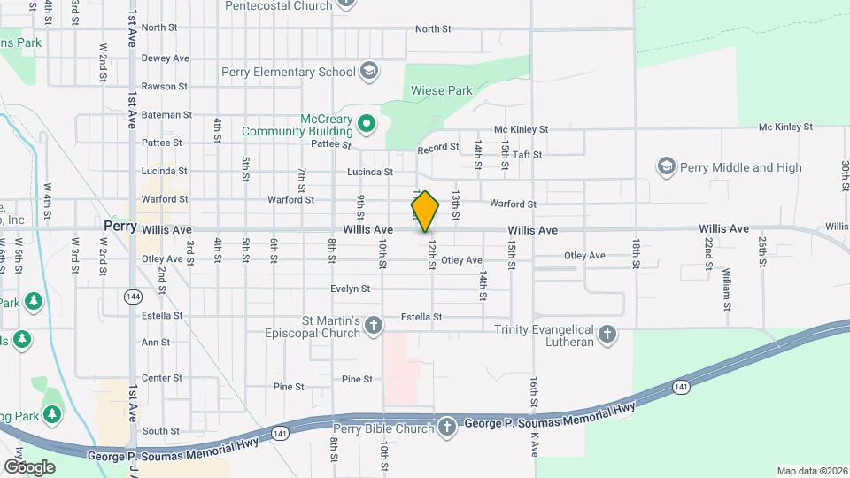 2103 Willis Ave Map and Location Details