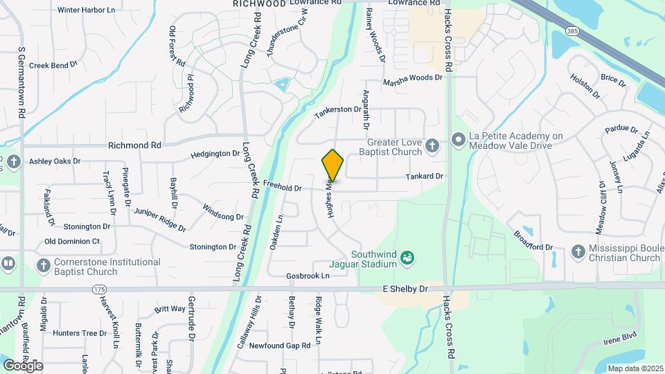 4500 Hughes Meadow Dr Map and Location Details