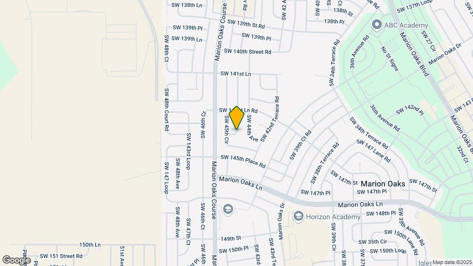 14445 SW 44th Ct Map and Location Details