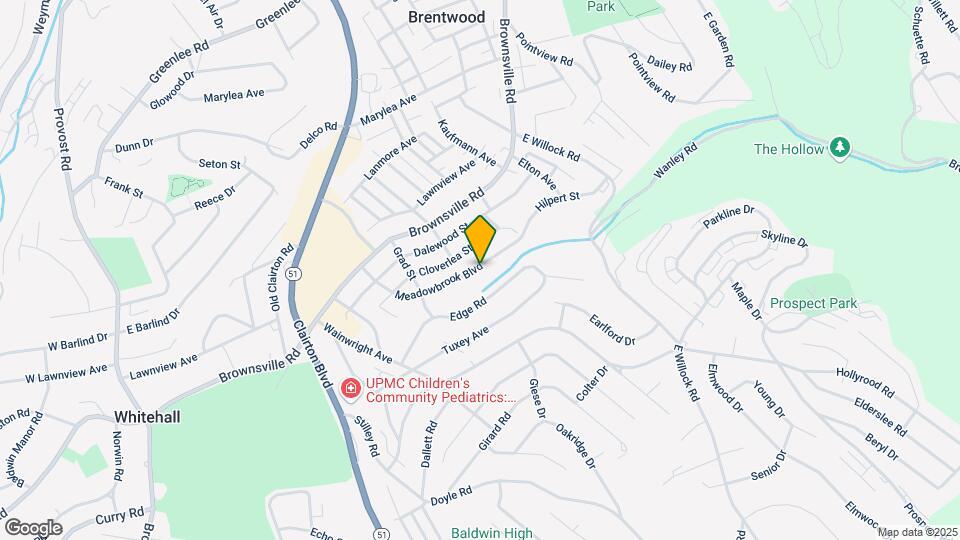 3937 Meadowbrook Blvd Mapa y Detalles de la Ubicación
