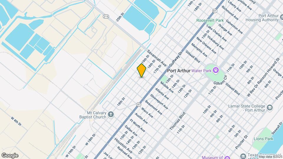 834 18th St Map and Location Details