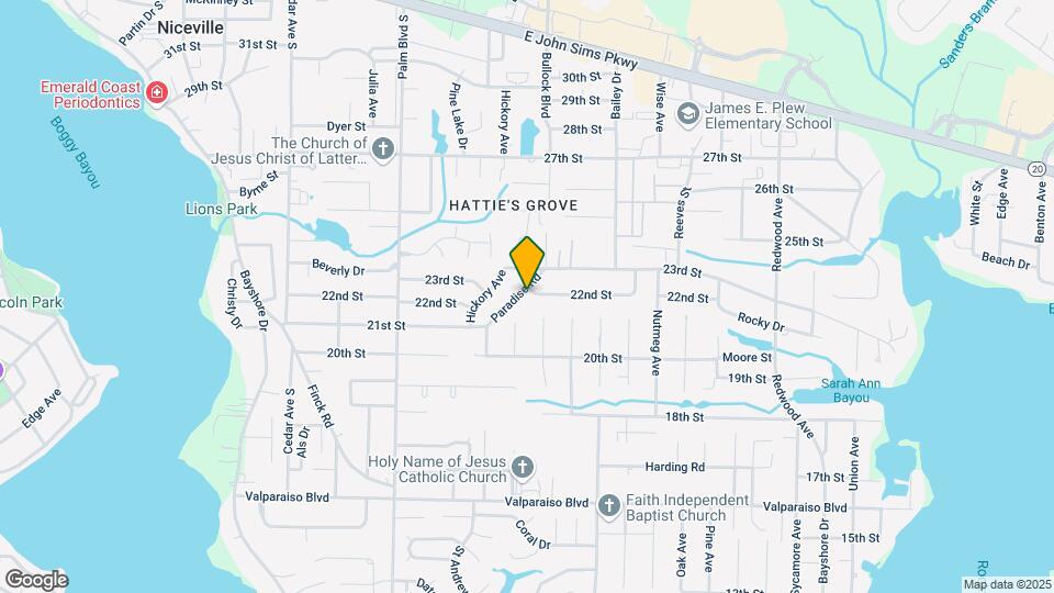 500 22nd St Map and Location Details