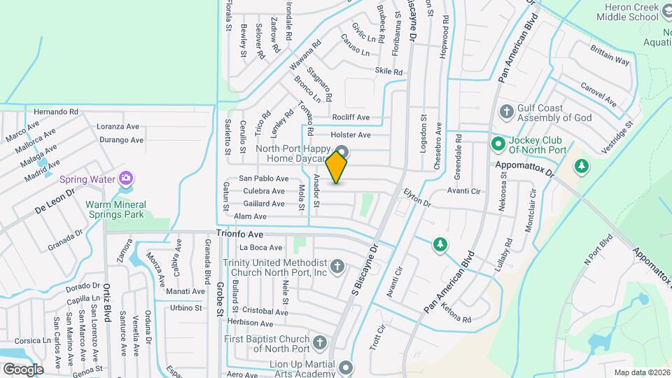 8250 Lombra Ave Map and Location Details