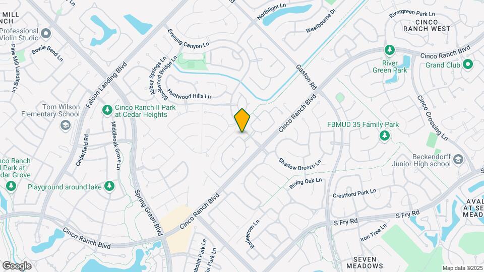 4911 Slate River Ln Map and Location Details