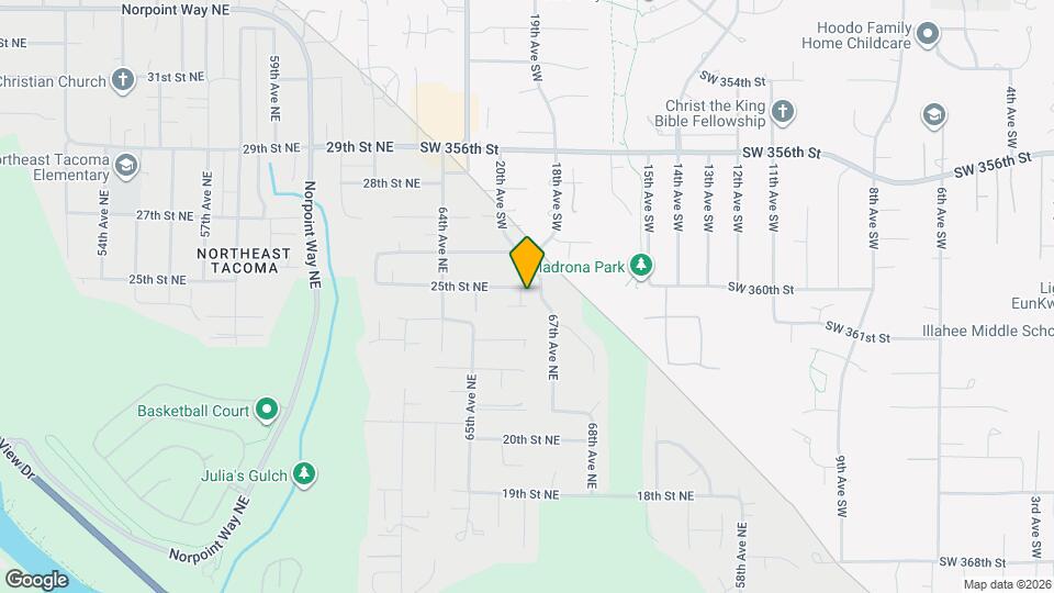 2401 66th Ave NE Mapa y Detalles de la Ubicación