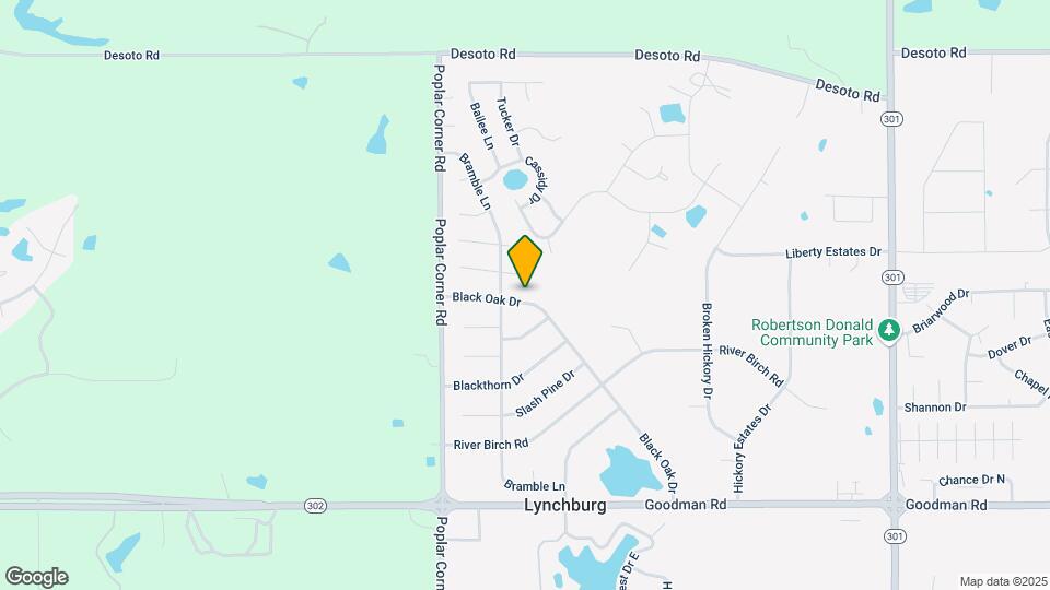 6650 Black Oak Dr Mapa y Detalles de la Ubicación